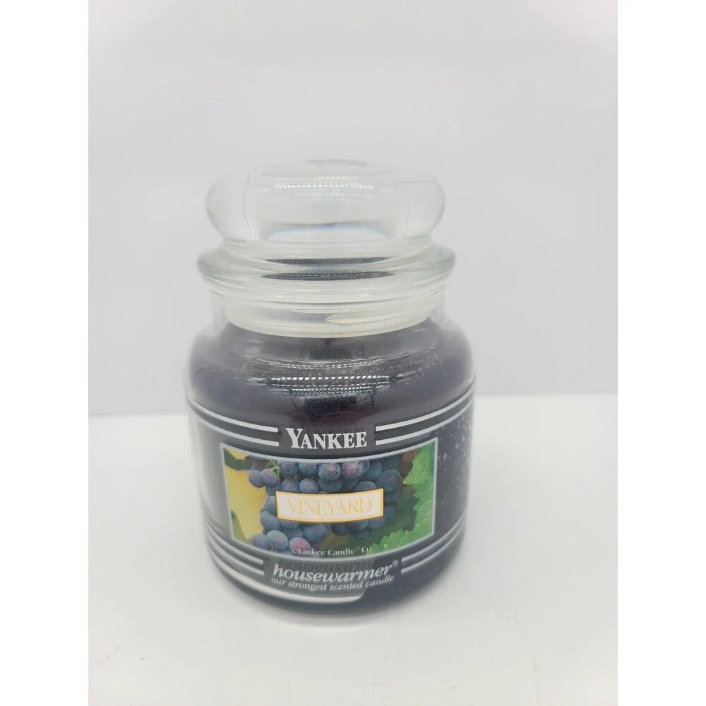 Yankee Candle Vineyard 14.5oz Jar Single Wick Rare Retired Discontinued